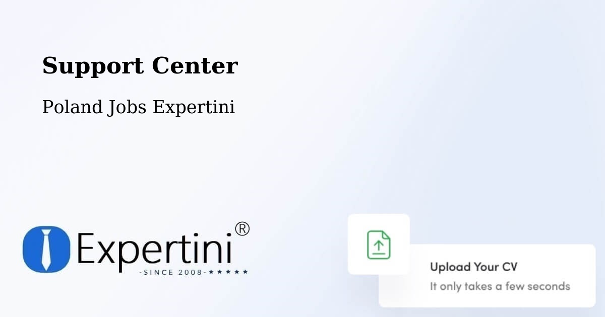 Support Services – Grudziądz - Poland Jobs Expertini
